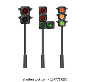 
Traffic vecter figure car figure traffic sign family crossing the road