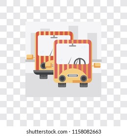 Traffic vector icon isolated on transparent background, Traffic logo concept