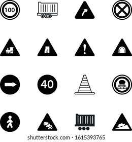 traffic vector icon set such as: split, bicycle, construction, left, up, law, number, risk, shape, end, roundabout, prohibitory, climb, kingdom, bike, prohibited, crossing, advice, accident