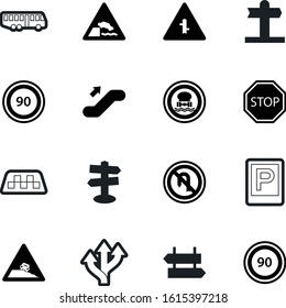 traffic vector icon set such as: signage, floor, front, roundabout, pointer, sea, icons, auto, blue, prohibition, allowed, intersection, drive, square, uturn, slope, public, lanes, double, parking