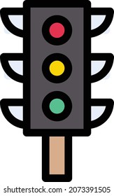 traffic Vector illustration on a transparent background. Premium quality symbols. Stroke vector icon for concept and graphic design.
