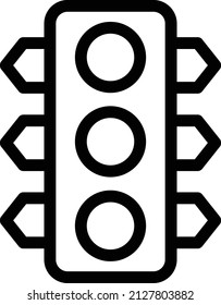 traffic Vector illustration on a transparent background. Premium quality symbols. Glyphs  vector icon for concept and graphic design.