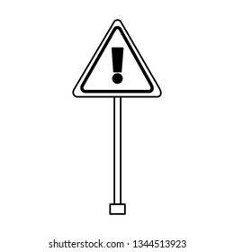 traffic warning sign