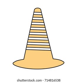 Trafic Cone Vector Illustration