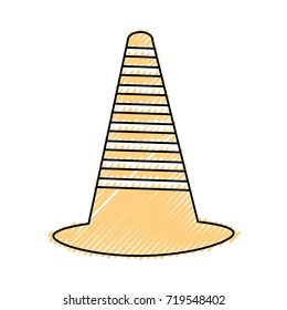 Trafic Cone Vector Illustration