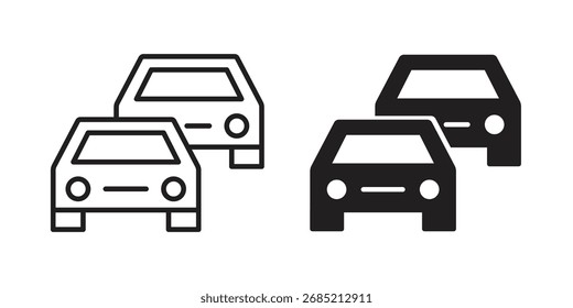 Trafic icon vector sign symbol