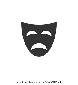 Tragedy mask icon