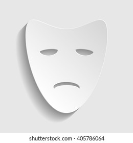 Tragedy theatrical masks