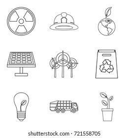 Tragic icons set. Outline set of 9 tragic vector icons for web isolated on white background