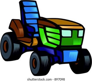 Trail buck.Vector illustration