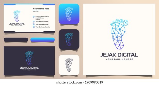Trail Digital Logo Template Designs, Symbols, Icons, Designs
