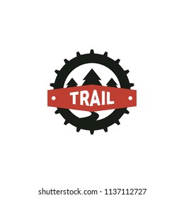 Trail Logo Design Stock Vector (Royalty Free) 1137112727 | Shutterstock