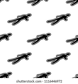trail of murder icon. Element of Oil icons for mobile concept and web apps. Pattern repeat seamlesstrail of murder icon can be used for web and mobile on white background