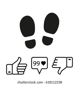 trail shoes icon