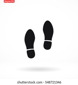 trail vector icon