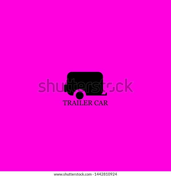 trailer car icon sign
signifier vector