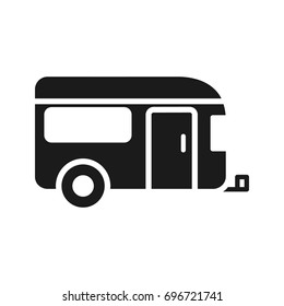 Trailer house on wheels