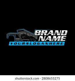 trailer logo template, Perfect logo for business related to automotive industry