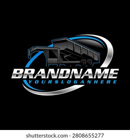 trailer logo template, Perfect logo for business related to automotive industry