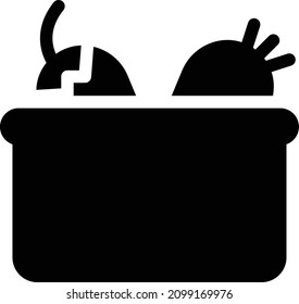 trailer vector illustration isolated on a transparent background . glyph vector icons for concept or web graphics.