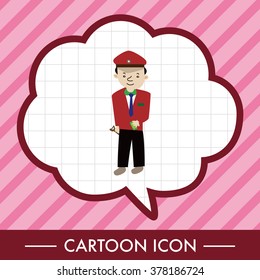 Train captain theme elements