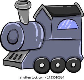 Train car , illustration, vector on white background