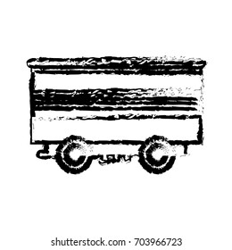 train cargo car container logistics heavy transport