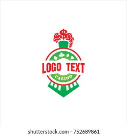 train casino logo vector
