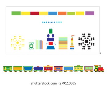 Train for children's creativity
