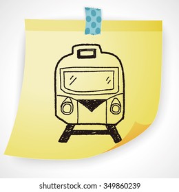 train doodle