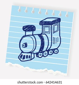 train doodle