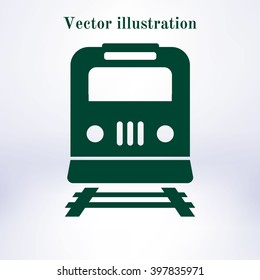 Train icon. 