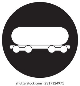 train icon, train carriage vector template illustration logo design