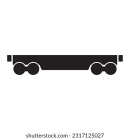 train icon, train carriage vector template illustration logo design