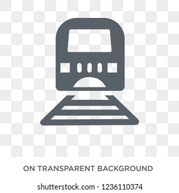 Train icon. Train design concept from  collection. Simple element vector illustration on transparent background.