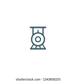 Train icon design. Transportation icon vector illustration
