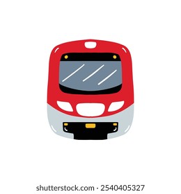 Ilustração de vetor de design de ícone de trem