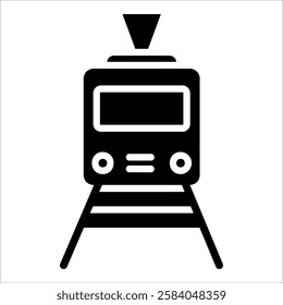 Train Icon Element For Design