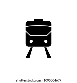 a train icon. Element of web icon for mobile concept and web apps. Isolated a train icon can be used for web and mobile on white background