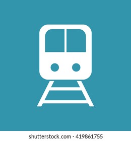 Train Icon. Eps-10.