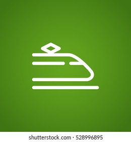 Train icon Flat.