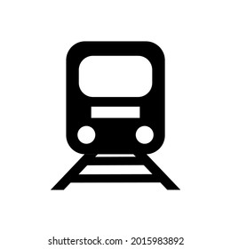 icono de glifo de icono de tren 
icono de transporte 
ilustración del logotipo del icono de locomotora diseño sencillo perfecto para todo el proyecto