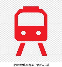 Train icon Illustration design