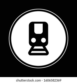 Train icon illustration isolated vector sign symbol