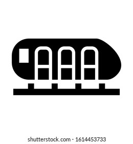 train icon isolated sign symbol vector illustration - high quality black style vector icons
