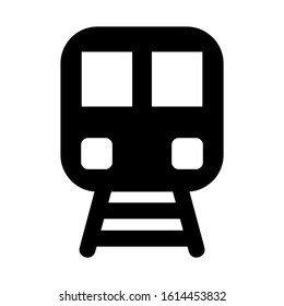 train icon isolated sign symbol vector illustration - high quality black style vector icons
