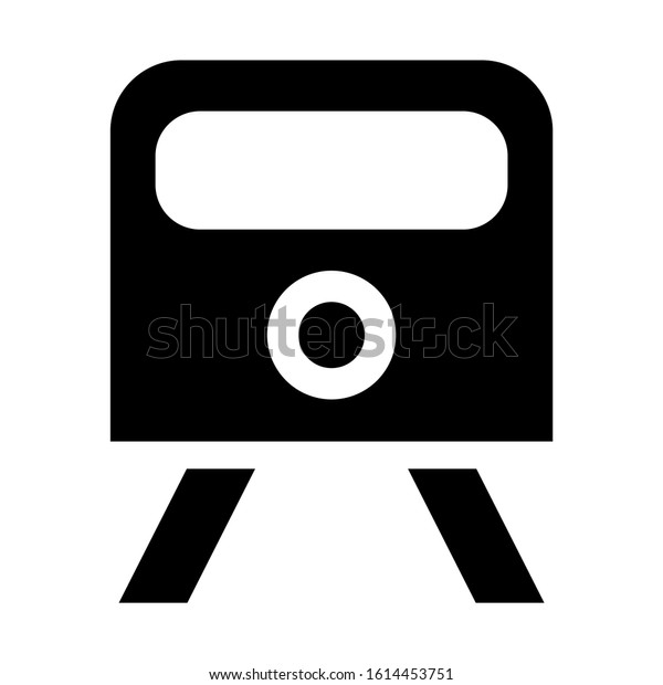 train icon isolated sign symbol\
vector illustration - high quality black style vector\
icons\
