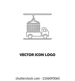 Train icon line symbol. Premium quality isolated tram element in trendy style.