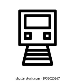 train icon or logo isolated sign symbol vector illustration - high quality black style vector icons
