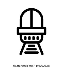 icono de tren o logotipo símbolo de señas aislado ilustración vectorial de alta calidad estilo negro iconos vectoriales
